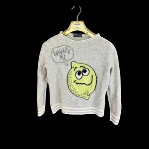Princess Goes Hollywood‎ Cashmere Sweater Lemon Sz 36 US